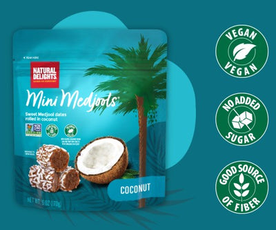 NAT DELIGHTS COCONUT MEDJOOLS [170 g]