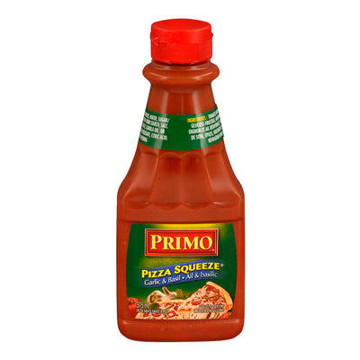 PRIMO GARLIC BASIL PIZZA SAUCE [375 ML]