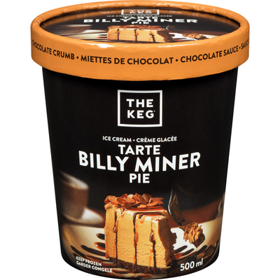 THE KEG ICE CREAM BILLY MINER [500 ML]
