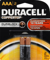 DURACELL COPPERTOP  AAA [2 PACK]