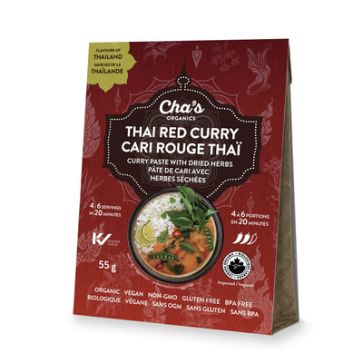 CHAS ORG THAI RED CURRY [55 g]