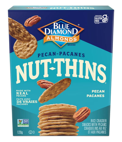 BLUE DIAMOND PECAN THINS [120 G]