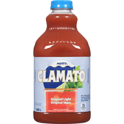 MOTTS LIGHT CLAMATO [1.89 ltr]
