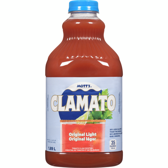 MOTTS LIGHT CLAMATO [1.89 ltr]