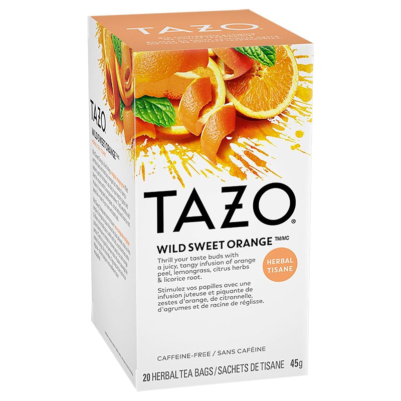 TAZO SWEET ORANGE TEA [20 BAGS]