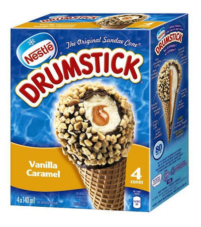 VANILLA CARAMEL DRUMSTICK [1 ea]