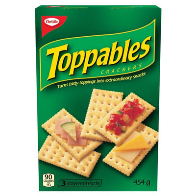 CHRISTIES TOPPABLES CRACKERS [454 G]