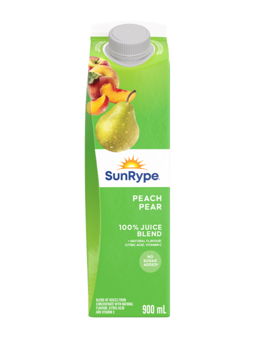 SUNRYPE PEACH PEAR [900 ML]