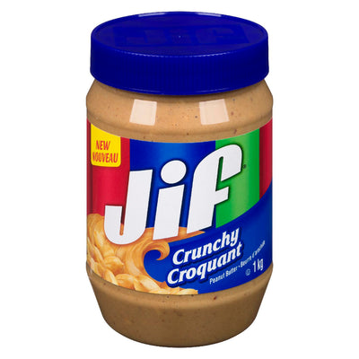 JIF CRUNCHY PEANUT BUTTER [1 KG]
