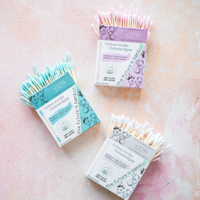 FUTURE IS BAMBOO COTTON SWABS [100 PACK]