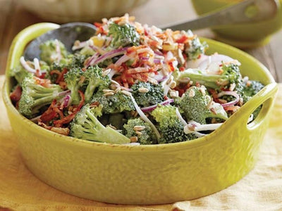 BROCCOLI SALAD WITH BACON
