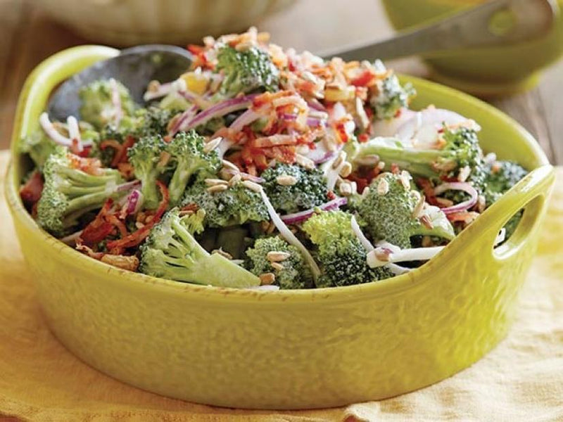 BROCCOLI SALAD WITH BACON