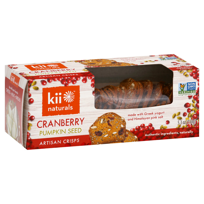 KII NAT CRAN PUMPKIN CRISPS [150 G]