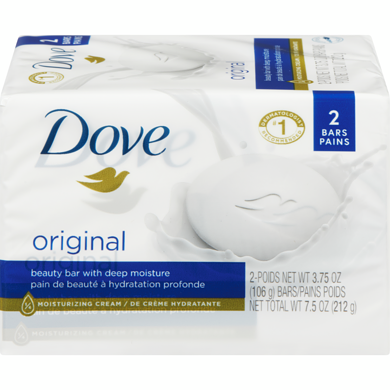 DOVE BAR SOAP WHITE [2 /113G]
