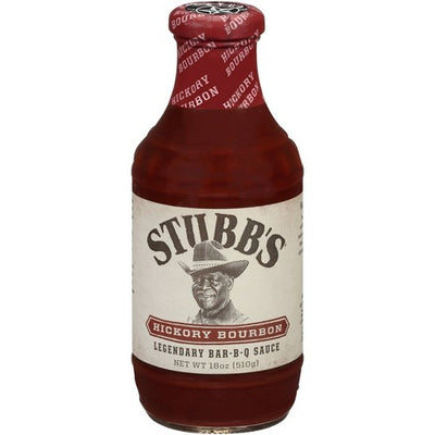 STUBBS GF HICKORY BRBN BBQ SCE [450 ML]