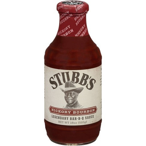 STUBBS GF HICKORY BRBN BBQ SCE [450 ML]