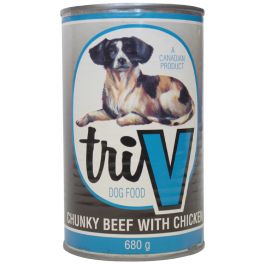 TRI V BEEF / CHICKEN DOG FOOD [680 g]
