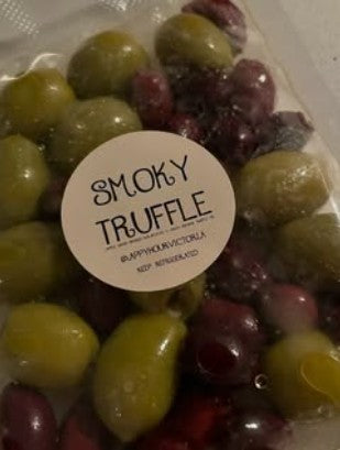 APPY HOUR SMOKY TRUFFLE OLIVES [1 pkg]