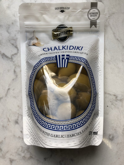 DUMET GARLIC OLIVES [375 ml]