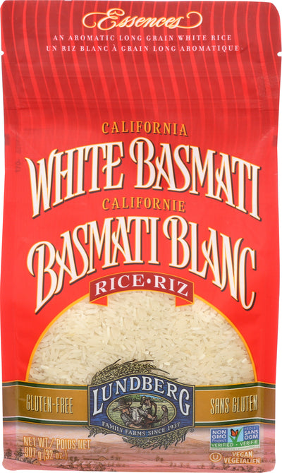 LUNDBERG WHITE BASMATI RICE [907 G]