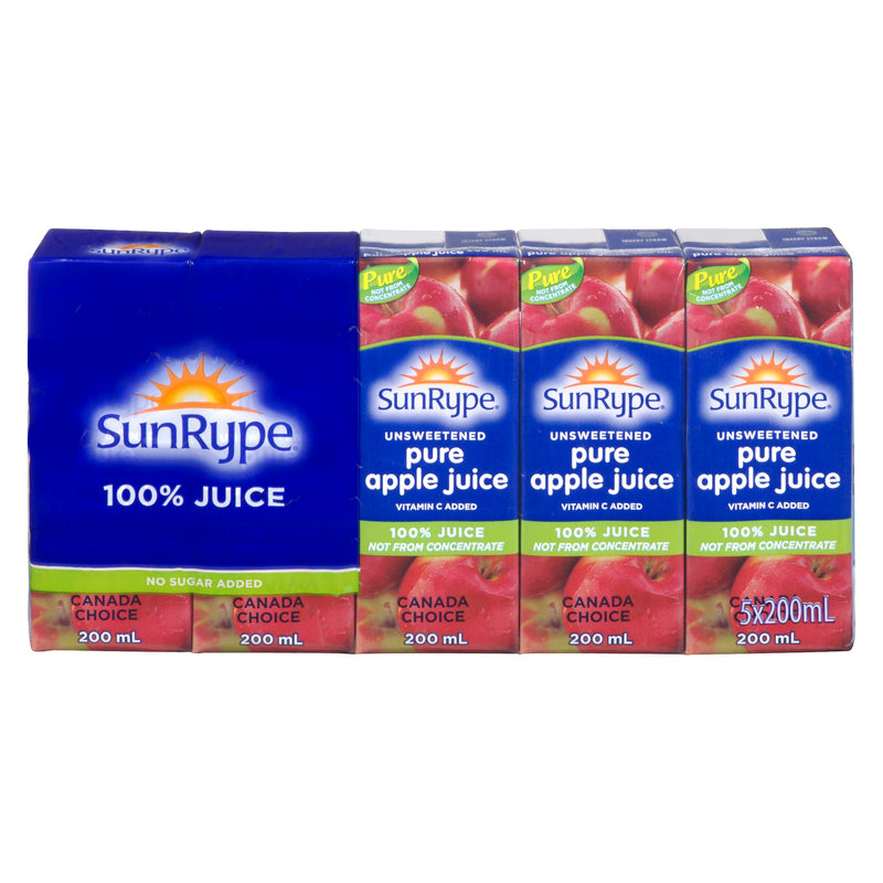SUNRYPE 100% APPLE JUICE [5 x200M]