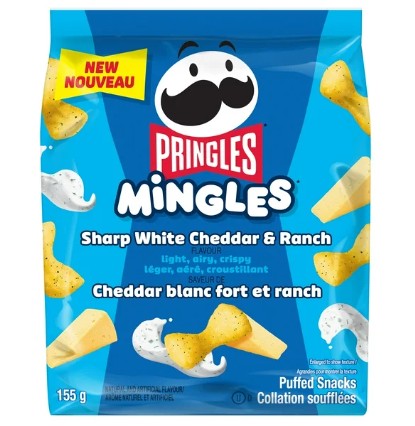 PRINGLES MINGLES CHEDDAR RANCH [155 g]