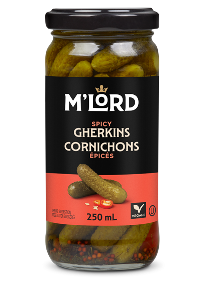 MLORD SPICY GHERKINS [250 ML]