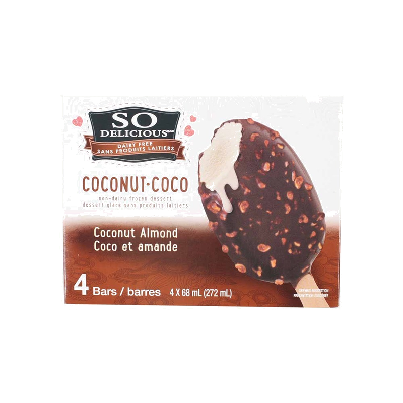 SO DELICIOUS COCONUT ALMD BAR [4 x68 M]