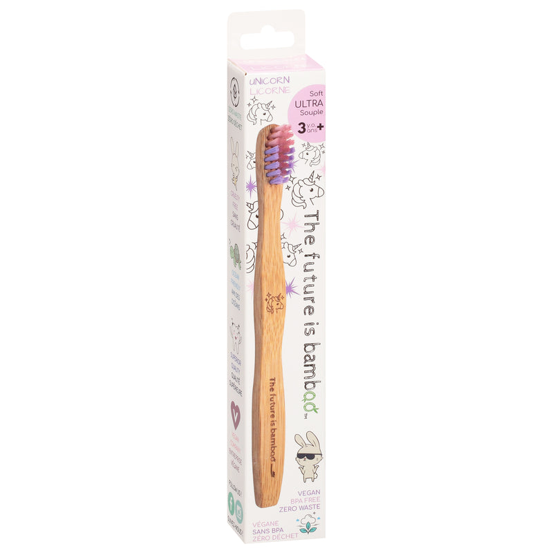 BAMBOO TOOTHBRUSH UNICORN [1 EA]