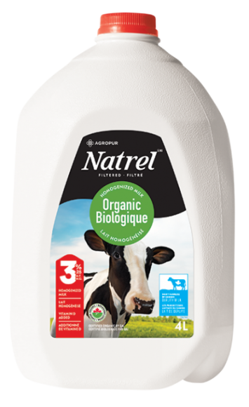 NATREL ORG HOMO MILK [4 L]