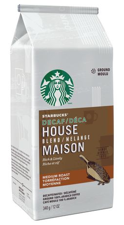 STARBUCKS DECAF HOUSE COFFEE [340 G]