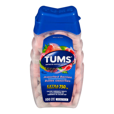 TUMS EXTRA STRENGTH BERRY [100 PK]