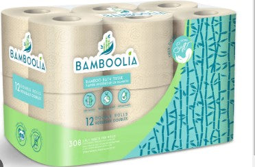BAMBOOLIA BATH TISSUE [12 pkg]