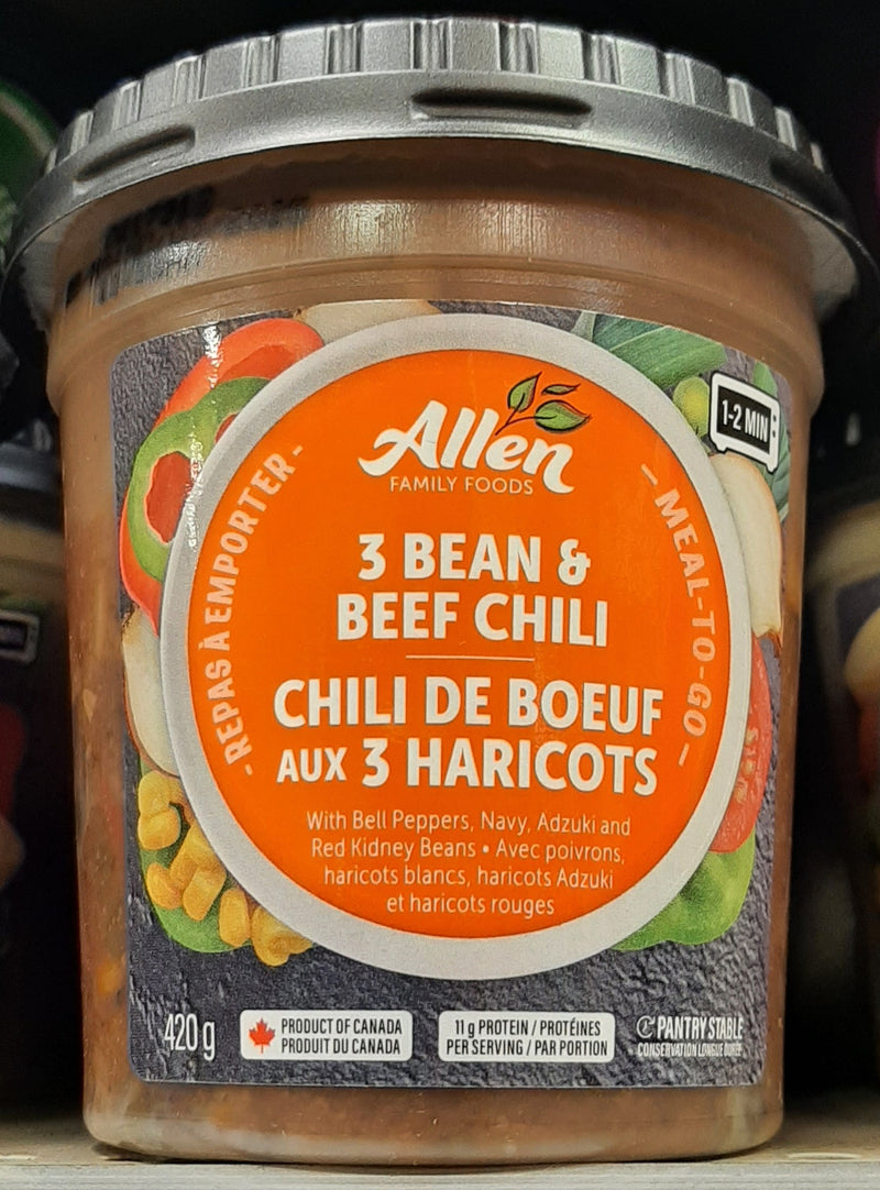 ALLEN 3 BEAN & BEEF CHILI [420 g]