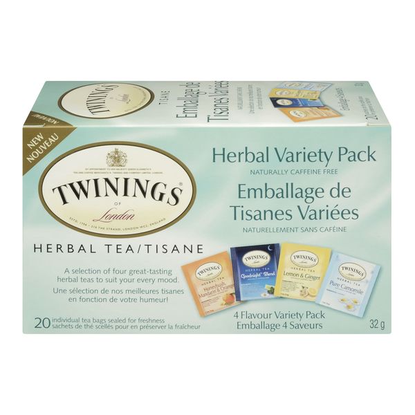 TWINING HERBAL SELECTION TEA [20 BAGS]