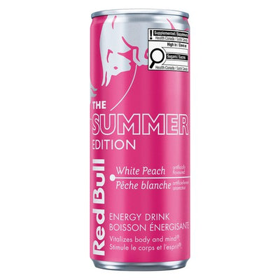 RED BULL DRINK WHITE PEACH [250 ML] - 2 for $6.00