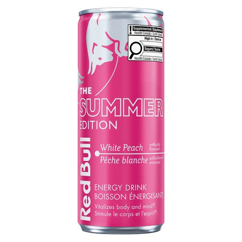 RED BULL DRINK WHITE PEACH [250 ML]