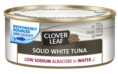 CLOVERLEAF LOW SOD WHITE TUNA [170 G]