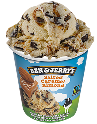 BEN & JERRY CARAMEL ALMOND [473 ML]