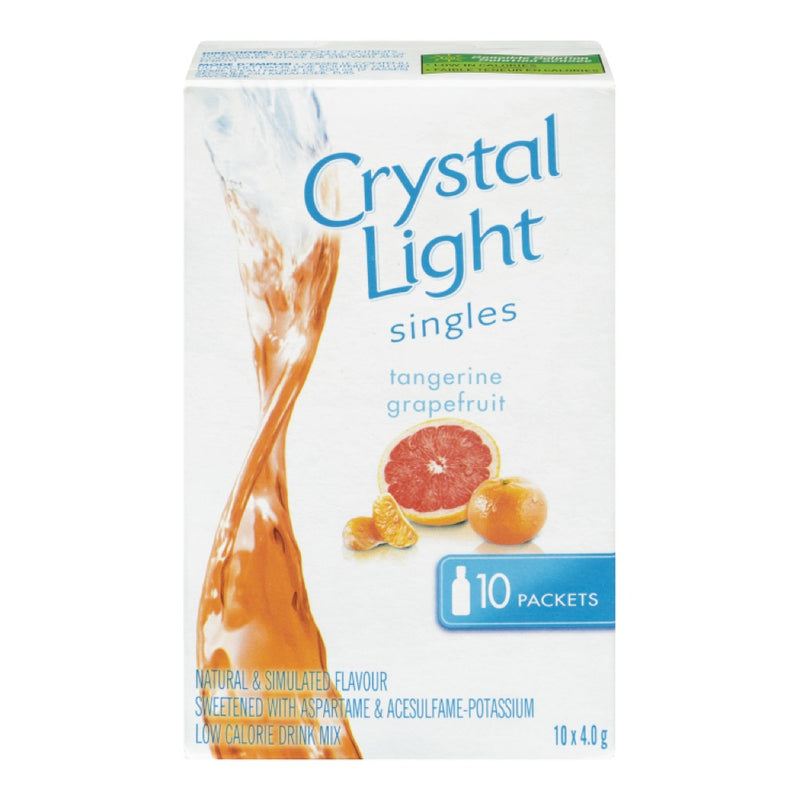 CRYSTAL LIGHT TANGERINE GRPFRT [10 PK]