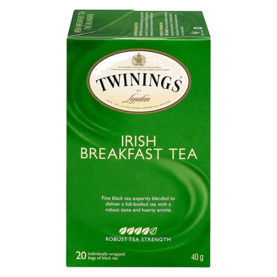 TWINING IRISH BREAKFAST TEA [20 BAGS]