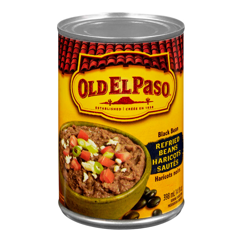OLD ELPASO BLACK REFRIED BEAN [398 ML]