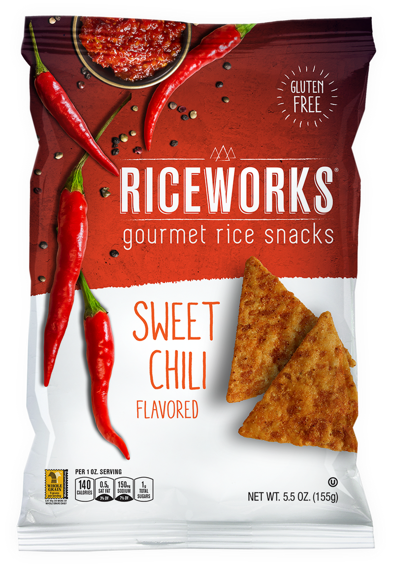 RICE WORKS SWEET CHILI CRISPS [155 G]