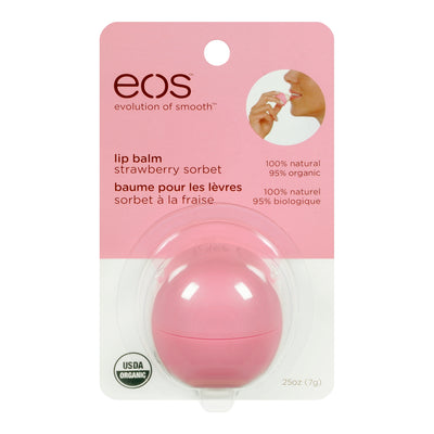 E.O.S. STRAWBERRY LIP BALM [7 G]
