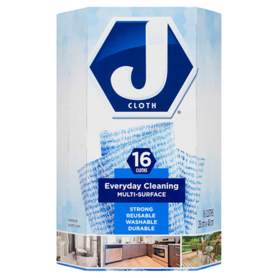 J CLOTH BLUE MULTIPURPOSE [16 PK]