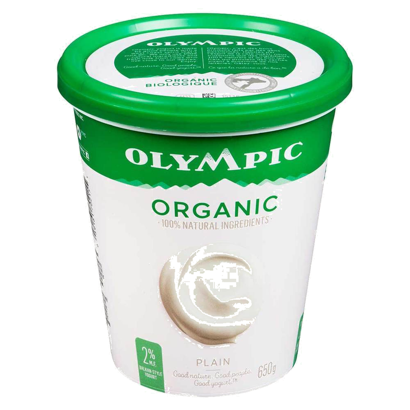 OLYMPIC 2% ORG PLAIN YOGURT [650 G]