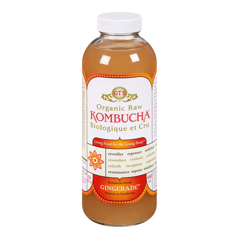 GTS ORG KOMBUCHA GINGERADE [480 ML]