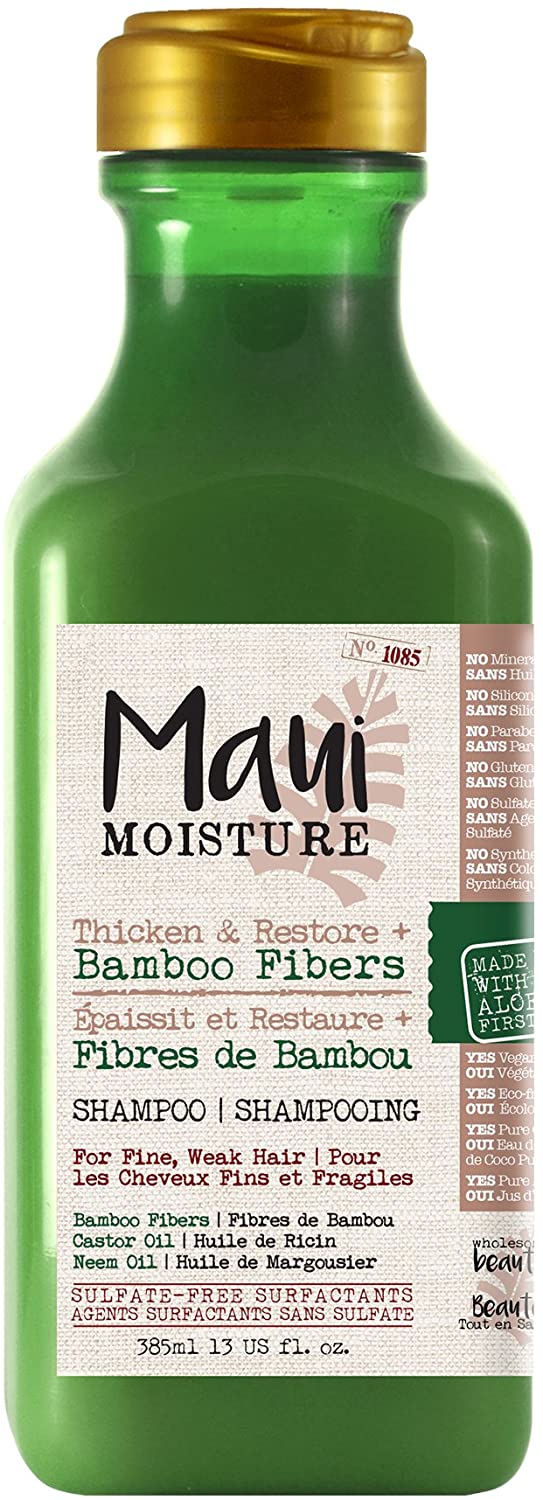 MAUI MOISTURE SHAMPOO Bamboo Fibers, 385 mL