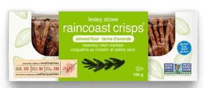 RAINCOAST CRISPS GF ROSEMARY [150 G]