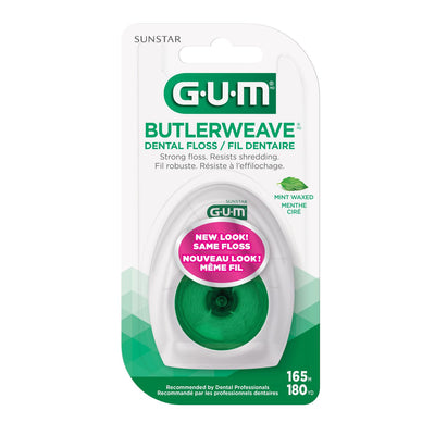 GUM WEAVE FLOSS WAXED MINT [1 ea]